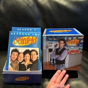 Seinfeld dvd set seasons 1, 2, 3